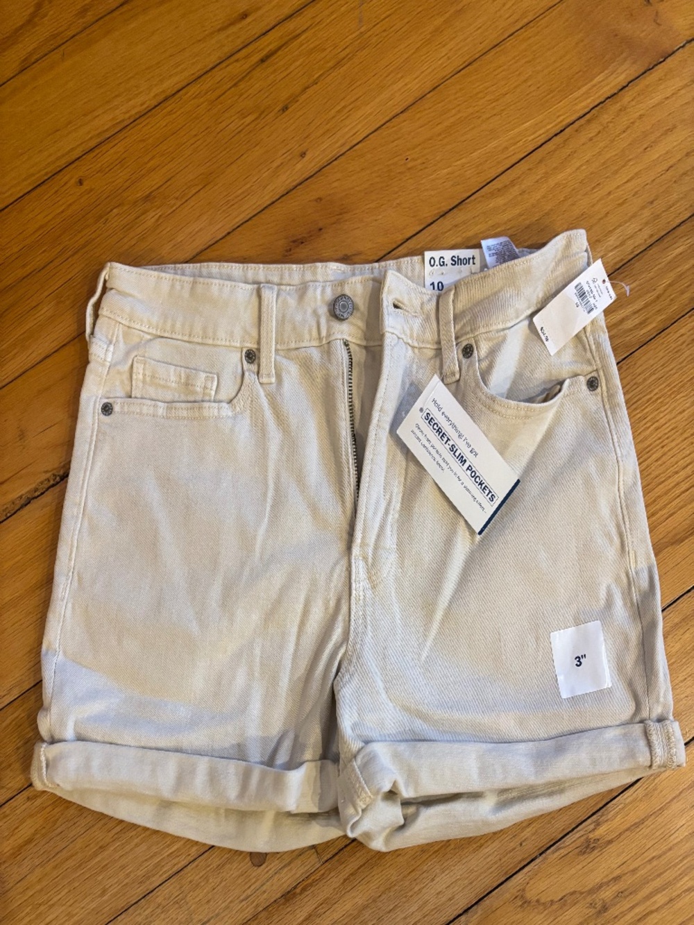 High waisted denim O.G short